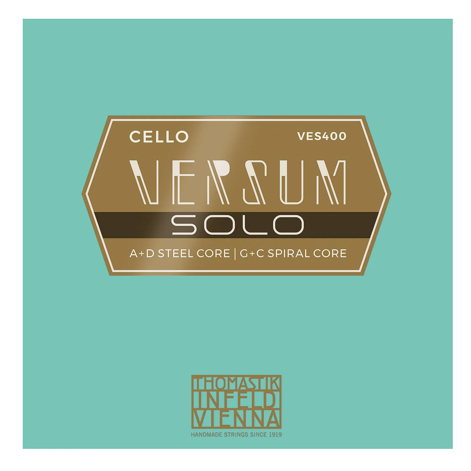 Versum Solo Cello String Set: Medium — Vermont Violins
